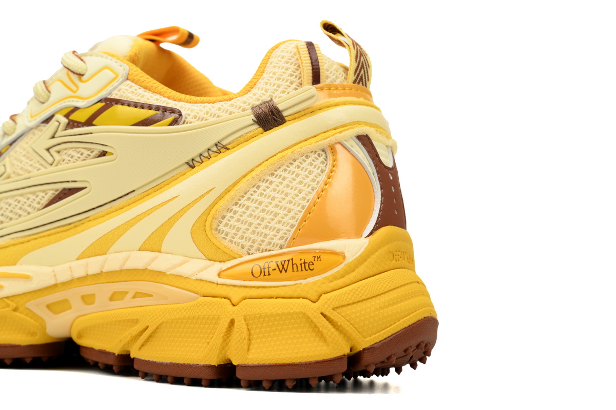 EM Sneakers OFF-WHITE Be Right Back Out Of Blue Milk Yellow