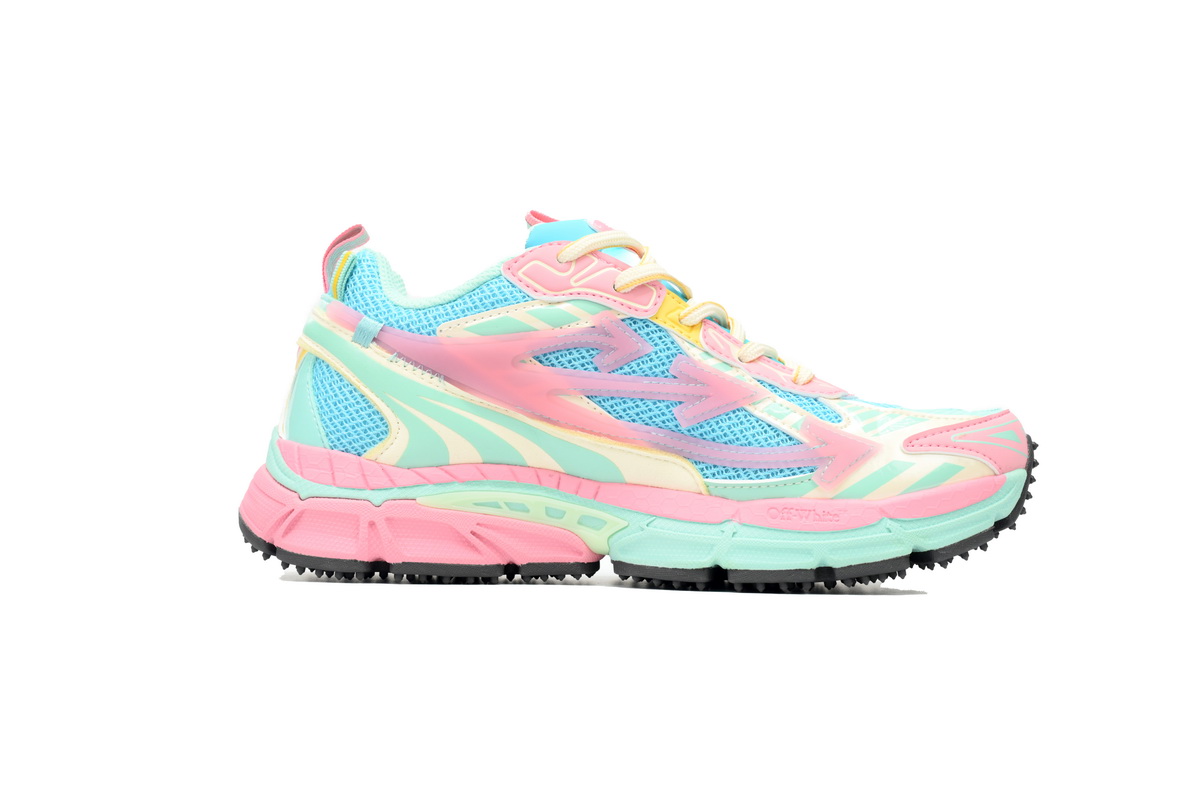 EM Sneakers OFF-WHITE Be Right Back Out Of Blue Pink Blue