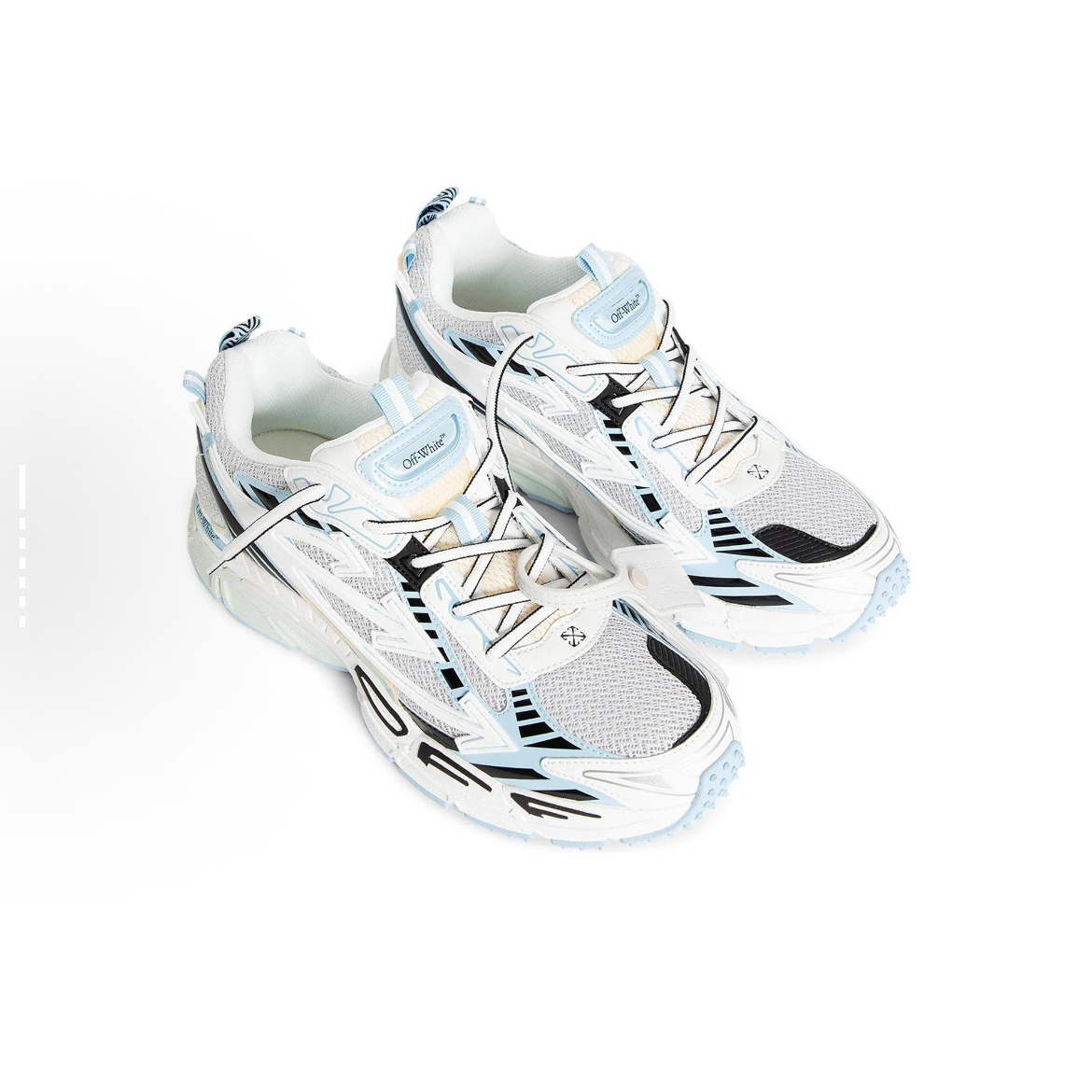 EM Sneakers OFF-WHITE Be Right Back White Blue