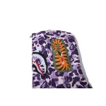 EM Sneakers BAPE Color Camo Shark Full Zip Hoodie Light Purple