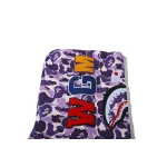 EM Sneakers BAPE Color Camo Shark Full Zip Hoodie Light Purple