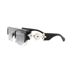 EM Sneakers Louis Vuitton by Tyler, the Creator Monogram Tribute Sunglasses Silver Black