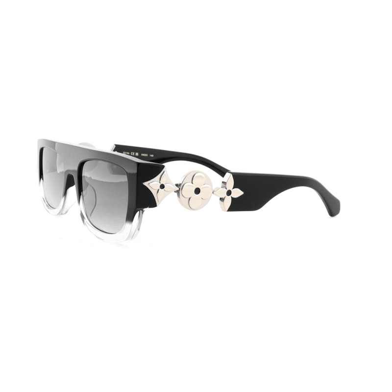 EM Sneakers Louis Vuitton by Tyler, the Creator Monogram Tribute Sunglasses Silver Black