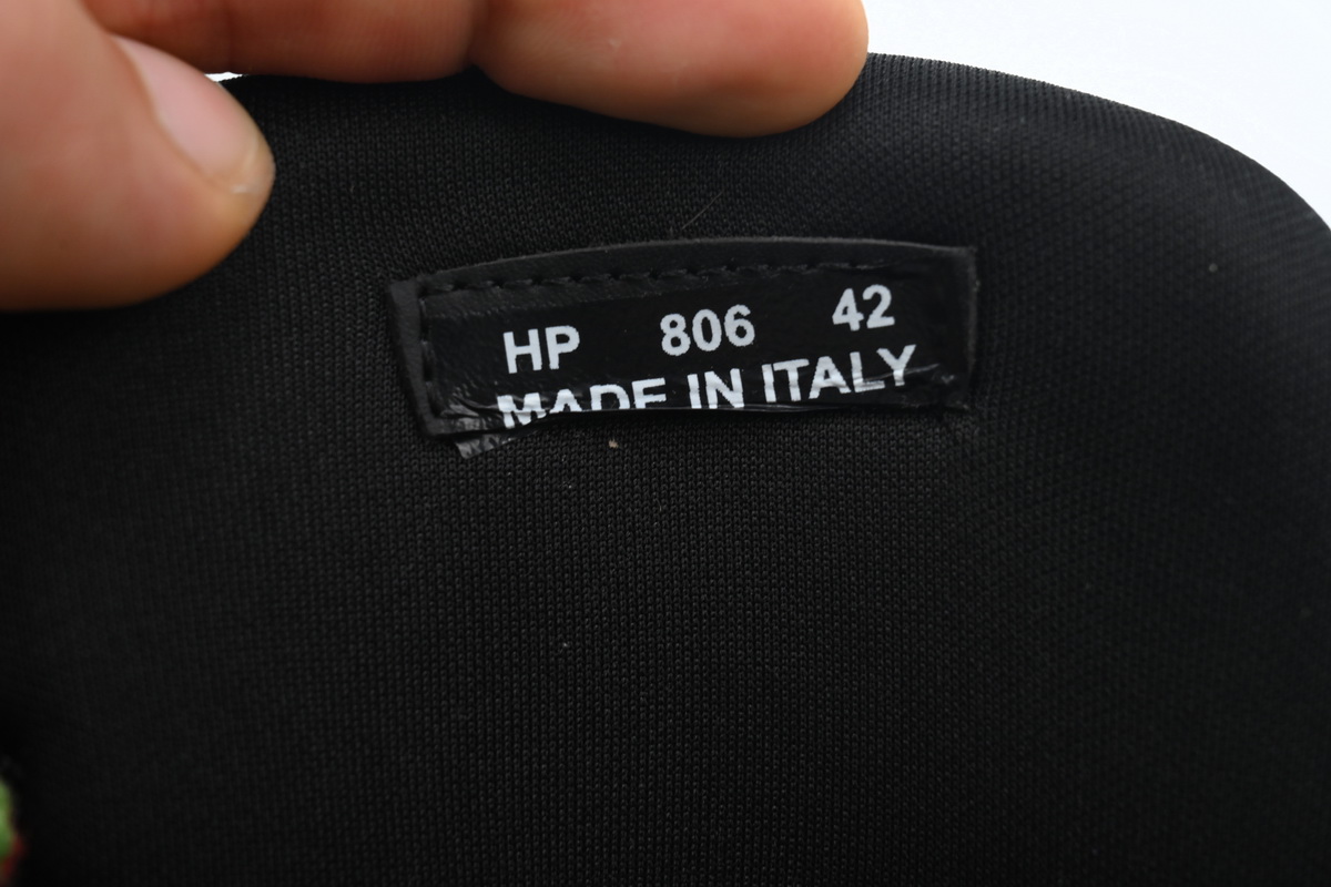 EM Sneakers Lanvin Leather Curb Black