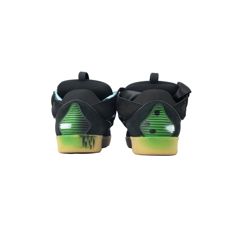 EM Sneakers Lanvin Leather Curb Gallery Dept Black Multi
