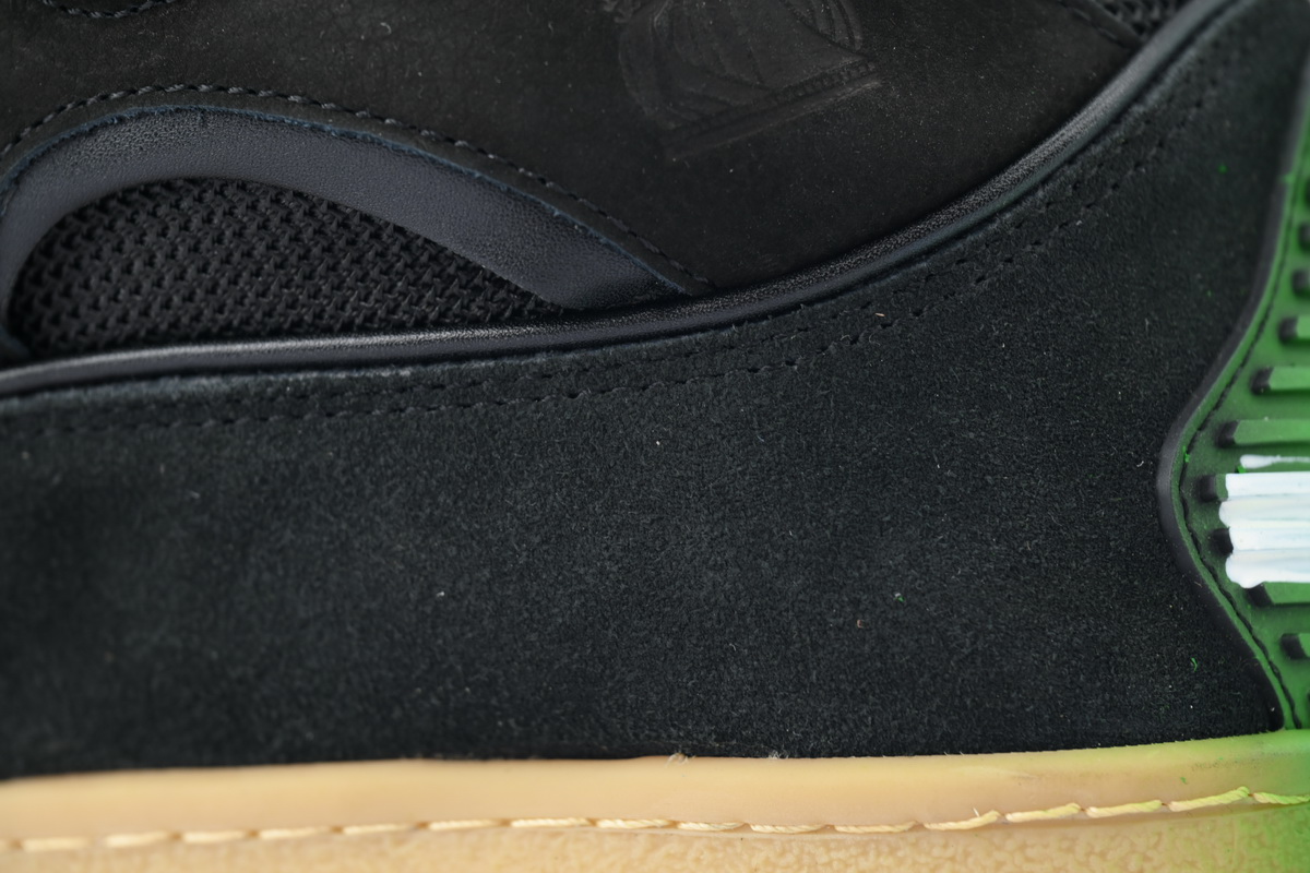 EM Sneakers Lanvin Leather Curb Gallery Dept Black Multi