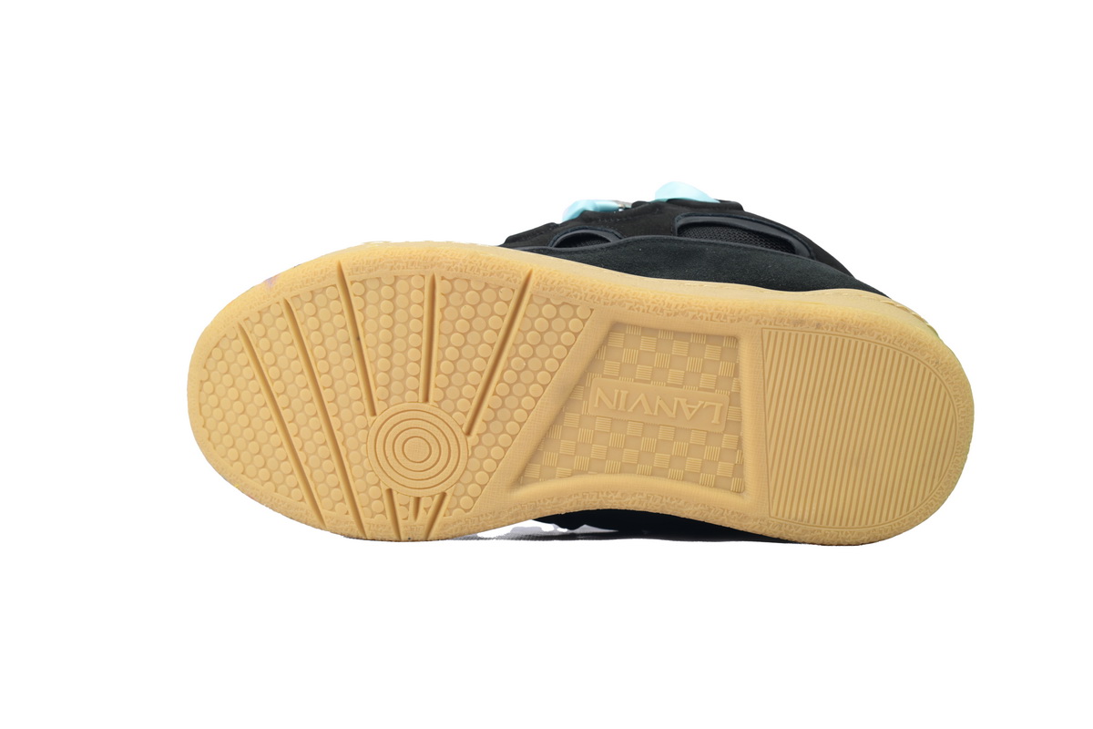 EM Sneakers Lanvin Leather Curb Gallery Dept Black Multi