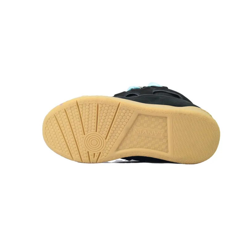 EM Sneakers Lanvin Leather Curb Gallery Dept Black Multi