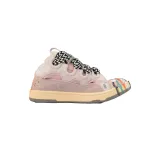 EM Sneakers Lanvin Leather Curb x Gallery Dept Sneakers Paint Drip Pale Pink