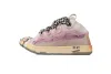 EM Sneakers Lanvin Leather Curb x Gallery Dept Sneakers Paint Drip Pale Pink