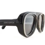 EM Sneakers Louis Vuitton Super Vision Pilot Sunglasses S00 Black