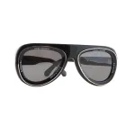 EM Sneakers Louis Vuitton Super Vision Pilot Sunglasses S00 Black