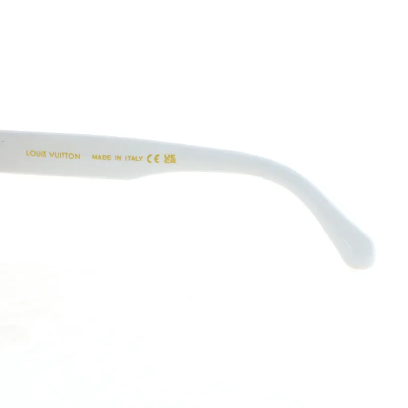 EM Sneakers Louis Vuitton Super Vision Pilot Sunglasses S00 White