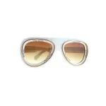 EM Sneakers Louis Vuitton Super Vision Pilot Sunglasses S00 White