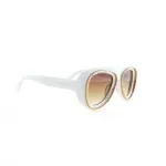 EM Sneakers Louis Vuitton Super Vision Pilot Sunglasses S00 White