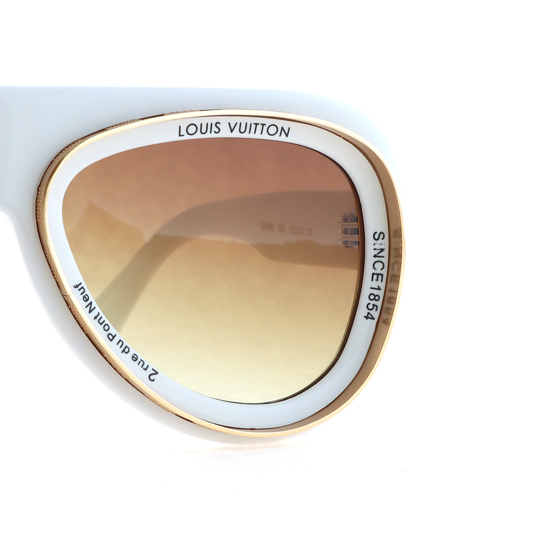EM Sneakers Louis Vuitton Super Vision Pilot Sunglasses S00 White
