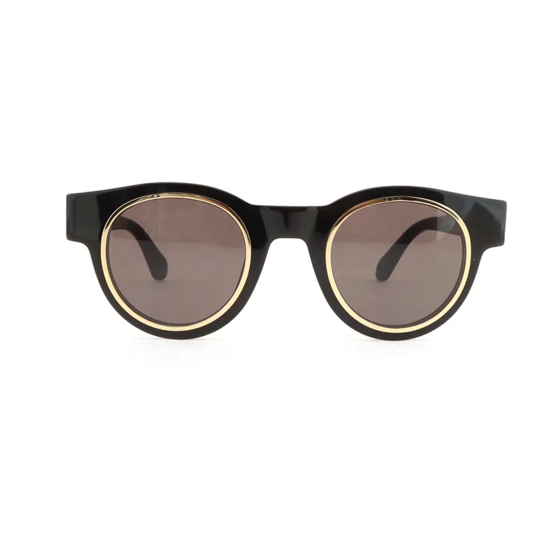 EM Sneakers Louis Vuitton Legacy Round Sunglasses God Black