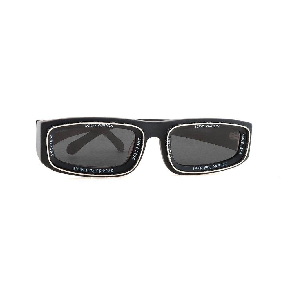 EM Sneakers Louis Vuitton LV Ocean Low Square Sunglasses Matte Black