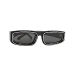 EM Sneakers Louis Vuitton LV Ocean Low Square Sunglasses Matte Black