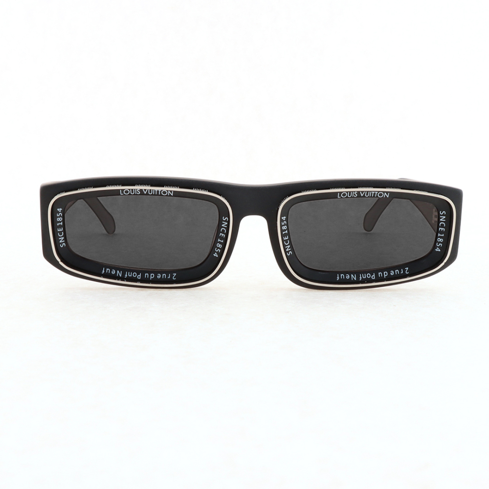 EM Sneakers Louis Vuitton LV Ocean Low Square Sunglasses Matte Black