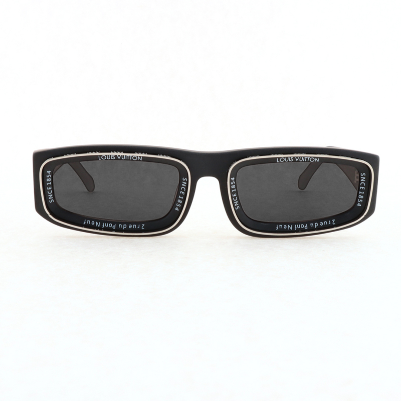EM Sneakers Louis Vuitton LV Ocean Low Square Sunglasses Matte Black