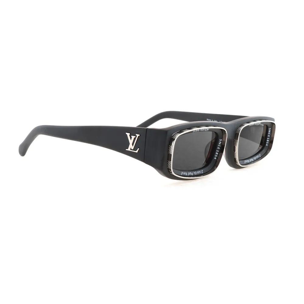 EM Sneakers Louis Vuitton LV Ocean Low Square Sunglasses Matte Black
