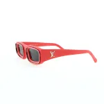 EM Sneakers Louis Vuitton LV Ocean Low Square Sunglasses Matte Red