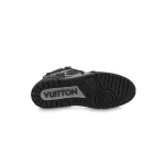 EM Sneakers Louis Vuitton LV Skate Sneaker Black Swarovski Monogran