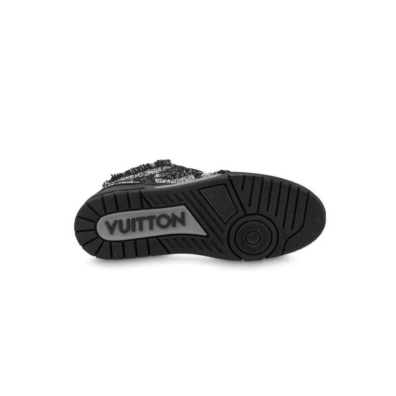 EM Sneakers Louis Vuitton LV Skate Sneaker Black Swarovski Monogran