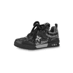 EM Sneakers Louis Vuitton LV Skate Sneaker Black Swarovski Monogran