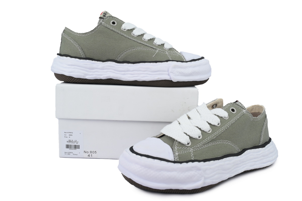 EM Sneakers Mihara Yasuhiro White Brown NO.805