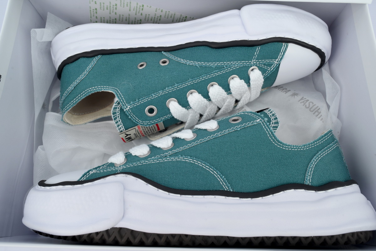 EM Sneakers Mihara Yasuhiro White Green NO.727