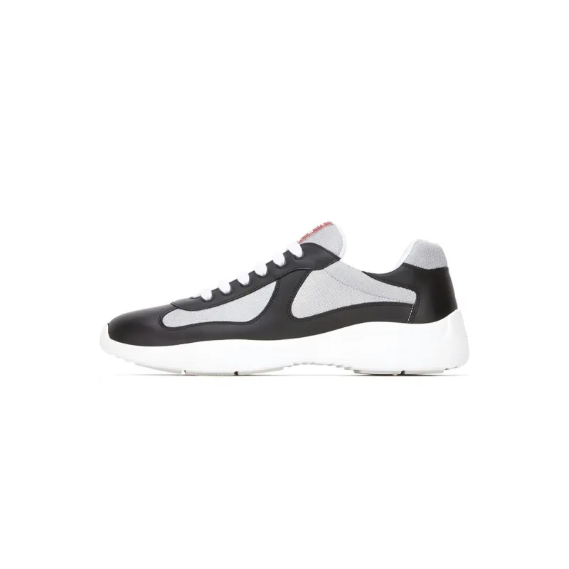 EM Sneakers Prada America's Cup Anthracite Gray Silver