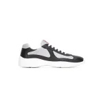 EM Sneakers Prada America's Cup Anthracite Gray Silver