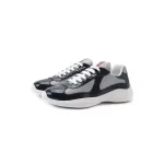 EM Sneakers Prada America's Cup Anthracite Gray Silver