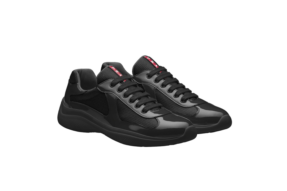EM Sneakers Prada America's Cup Black