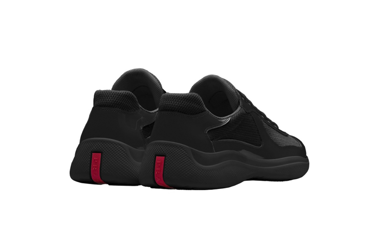 EM Sneakers Prada America's Cup Black