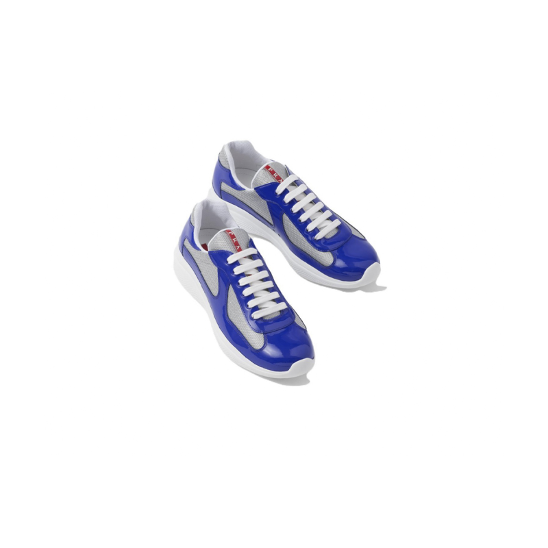 EM Sneakers Prada America's Cup Blue Silver