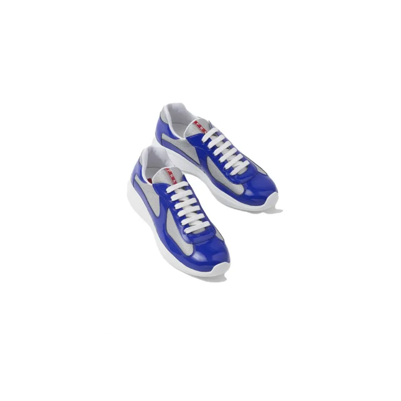 EM Sneakers Prada America's Cup Blue Silver