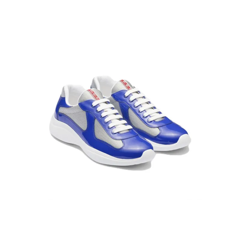 EM Sneakers Prada America's Cup Blue Silver