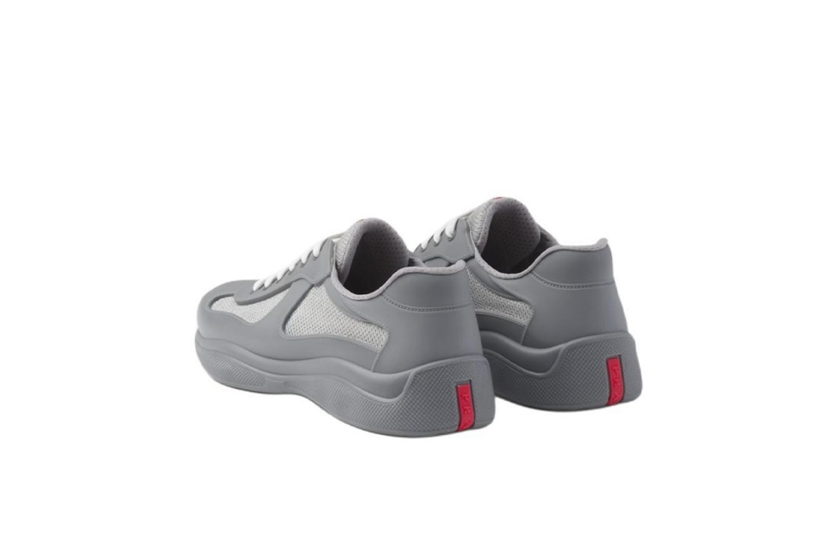 EM Sneakers Prada America's Cup Grey