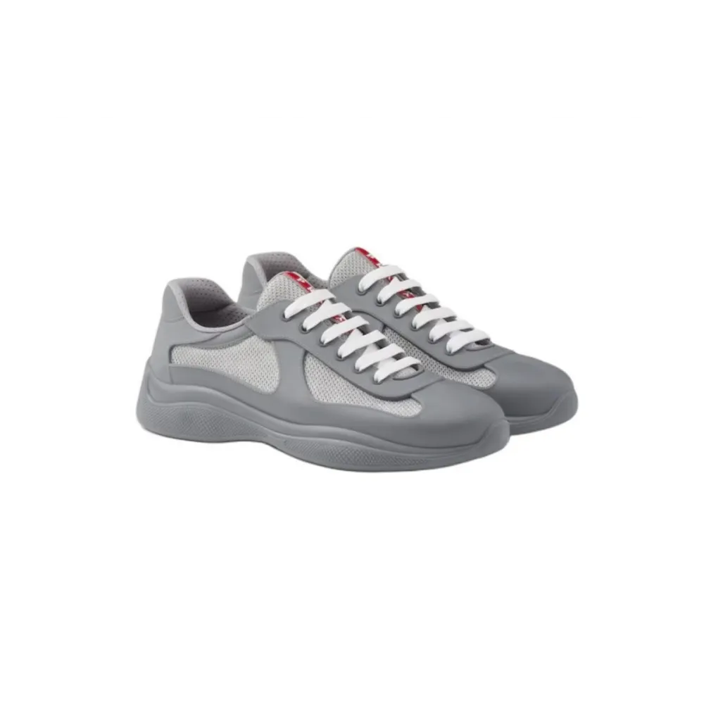 EM Sneakers Prada America's Cup Grey