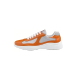 EM Sneakers Prada America's Cup Pumpkin and Silver