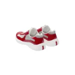 EM Sneakers Prada America's Cup Red Silver