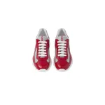 EM Sneakers Prada America's Cup Red Silver