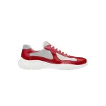 EM Sneakers Prada America's Cup Red Silver