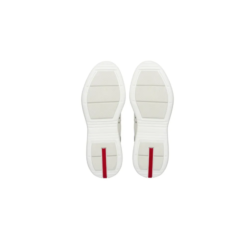 EM Sneakers Prada Americas Cup White Silver Red