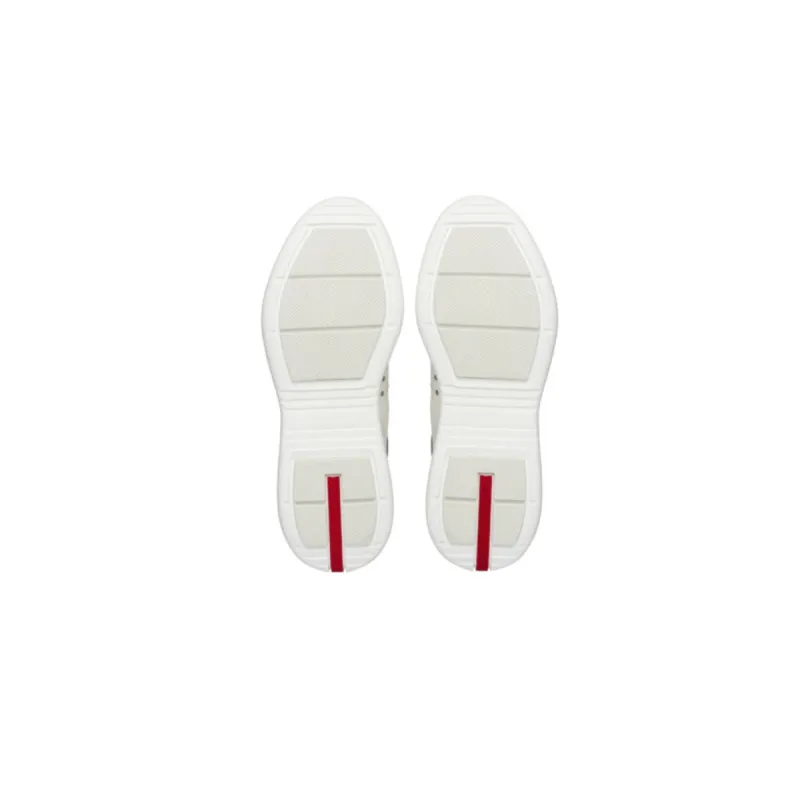 EM Sneakers Prada Americas Cup White Silver Red