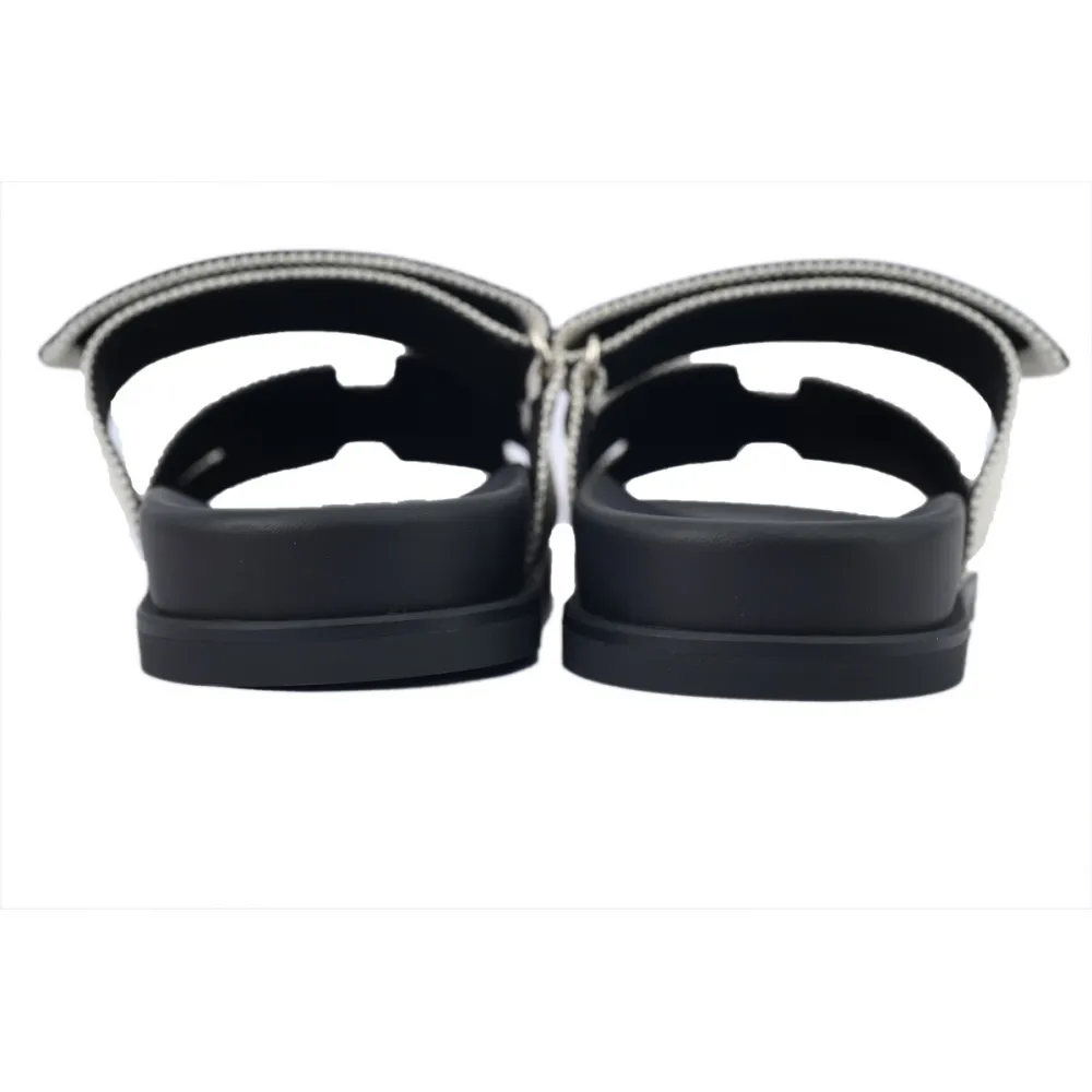 EM Sneakers Hermes Chypre Sandal Dark Gray