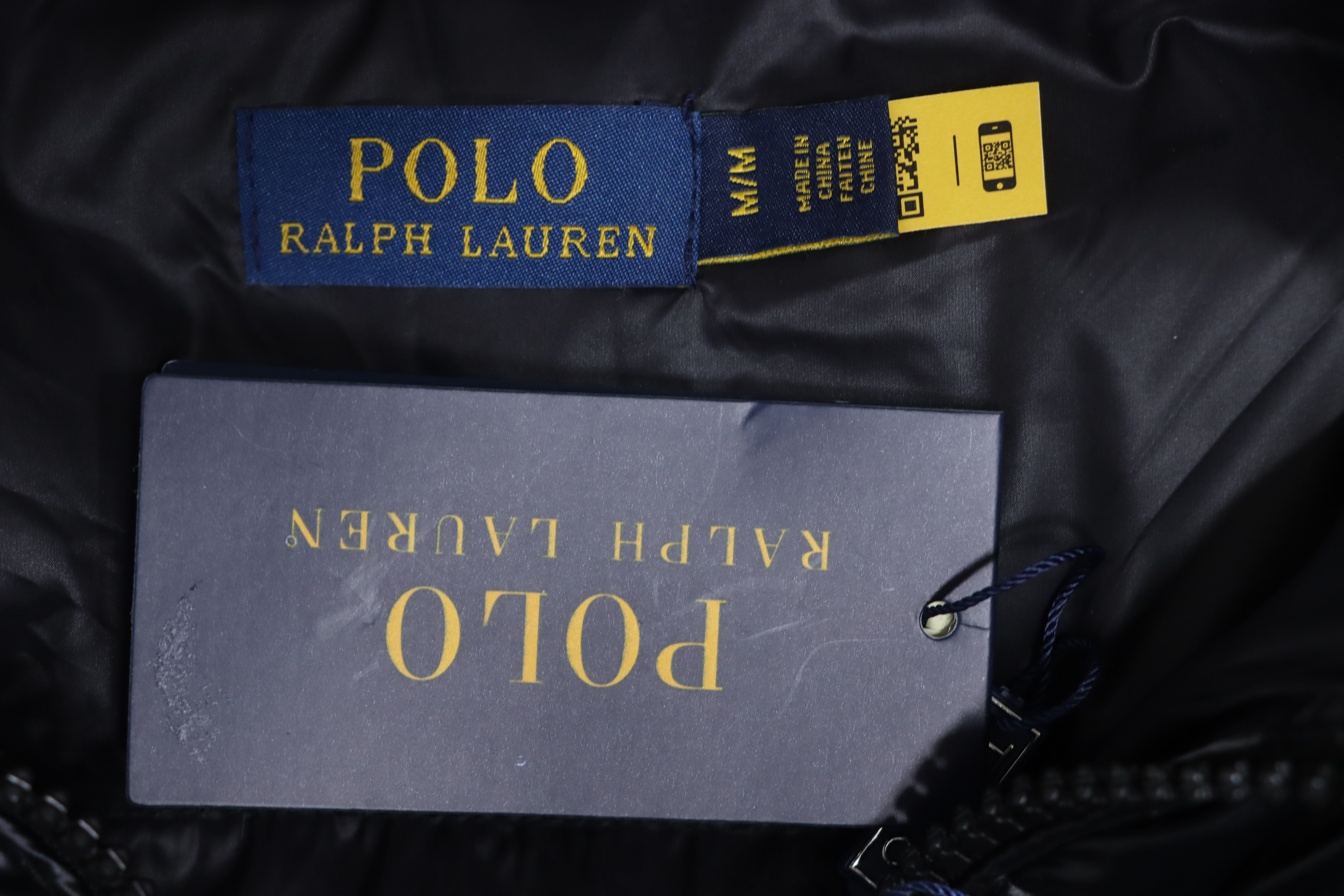 EM Sneakers Ralph Lauren Pony-embroidered Hooded Puffer Jacket Black